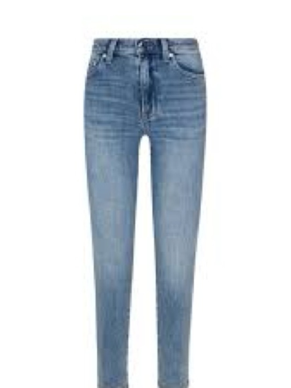 pistola High-Rise Light Wash Skinny Jeans